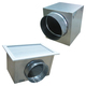 Linear grilles with frame for supply and return.